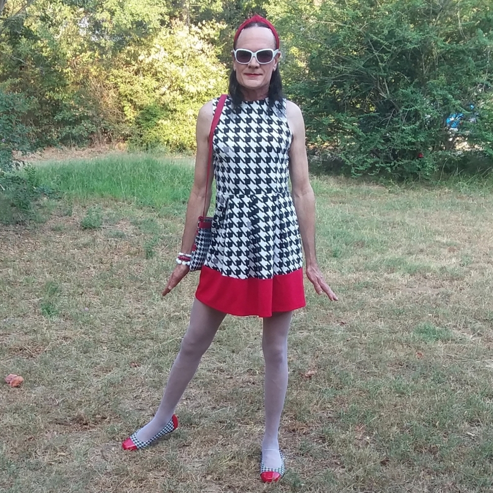 Wonderful Houndstooth Dress